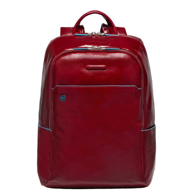 Piquadro Blue Square Backpack red