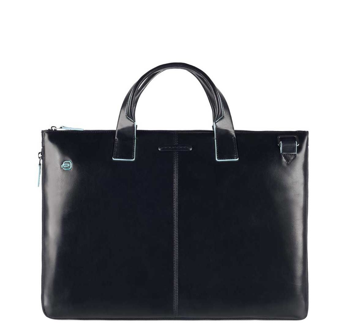 Piquadro Blue Square schoudertas blauw