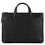 Piquadro Black Square Small Expandable Computer Bag 15.6" black