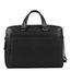 Piquadro Black Square Portfolio Computer Briefcase with iPad Compartment black