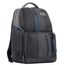 Piquadro Urban Leather I-Tech Backpack black/grey