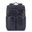 Piquadro Blue Square Computer Backpack With iPad Pro blue