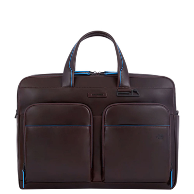 Piquadro Blue Square Revamp Laptopbag brown