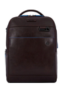Piquadro Blue Square Revamp Laptop Backpack brown