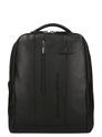 Piquadro Urban Leather Computer Backpack 14" black
