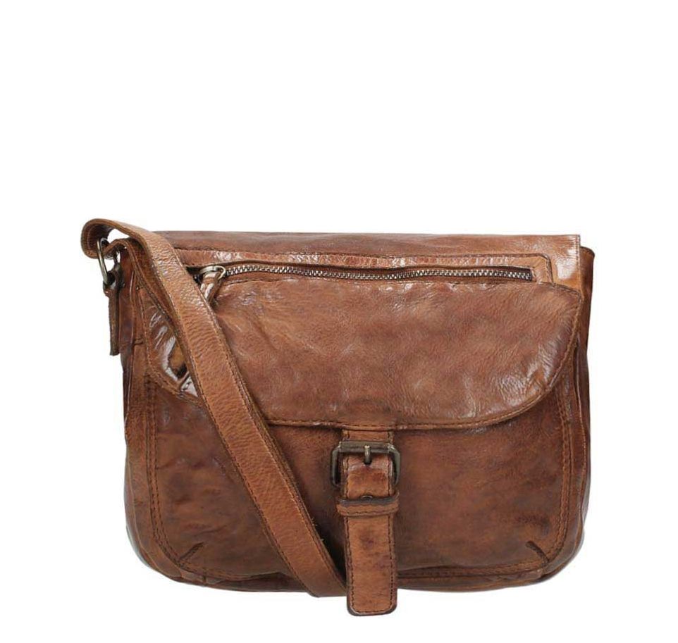 Bear Design Cow Lavato schoudertas bruin