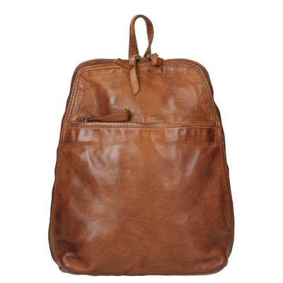 Bear Design Cow Lavato Rucksack cognac