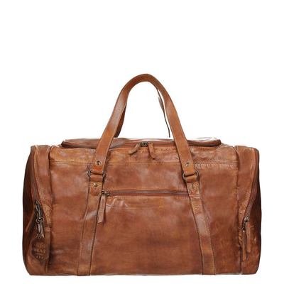 Bear Design Cow Lavato Weekender cognac