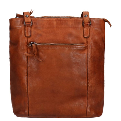 Bear Design Cow Lavato Umhängetasche cognac