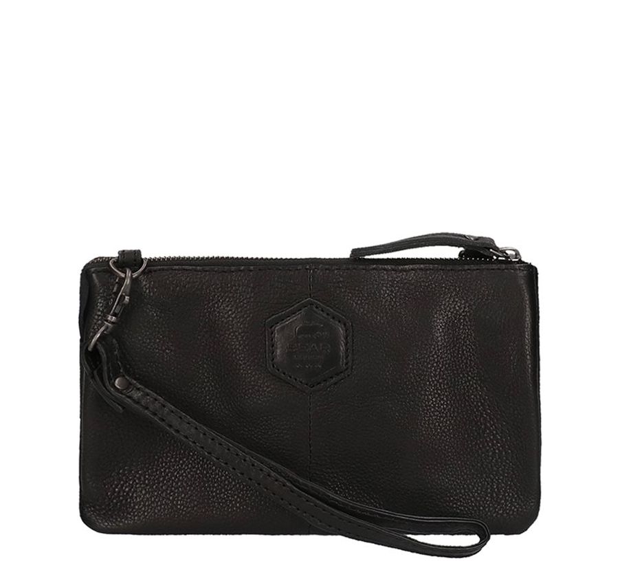 Bear Design Callisto Pelle clutch zwart