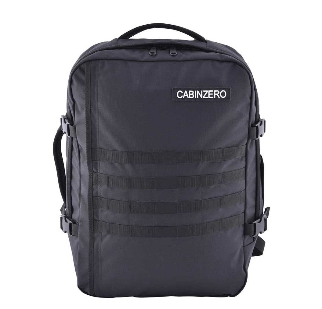 CabinZero weekendtas zwart en khaki