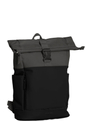 Daniel Ray Pittsburgh Water-Repellent Backpack black/grey