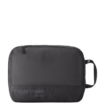 Eagle Creek Pack-It Reveal Sauber/Schmutzig Packwürfel M black