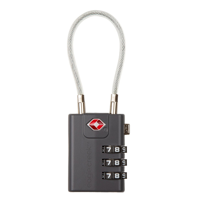 Eagle Creek Cable TSA Lock black