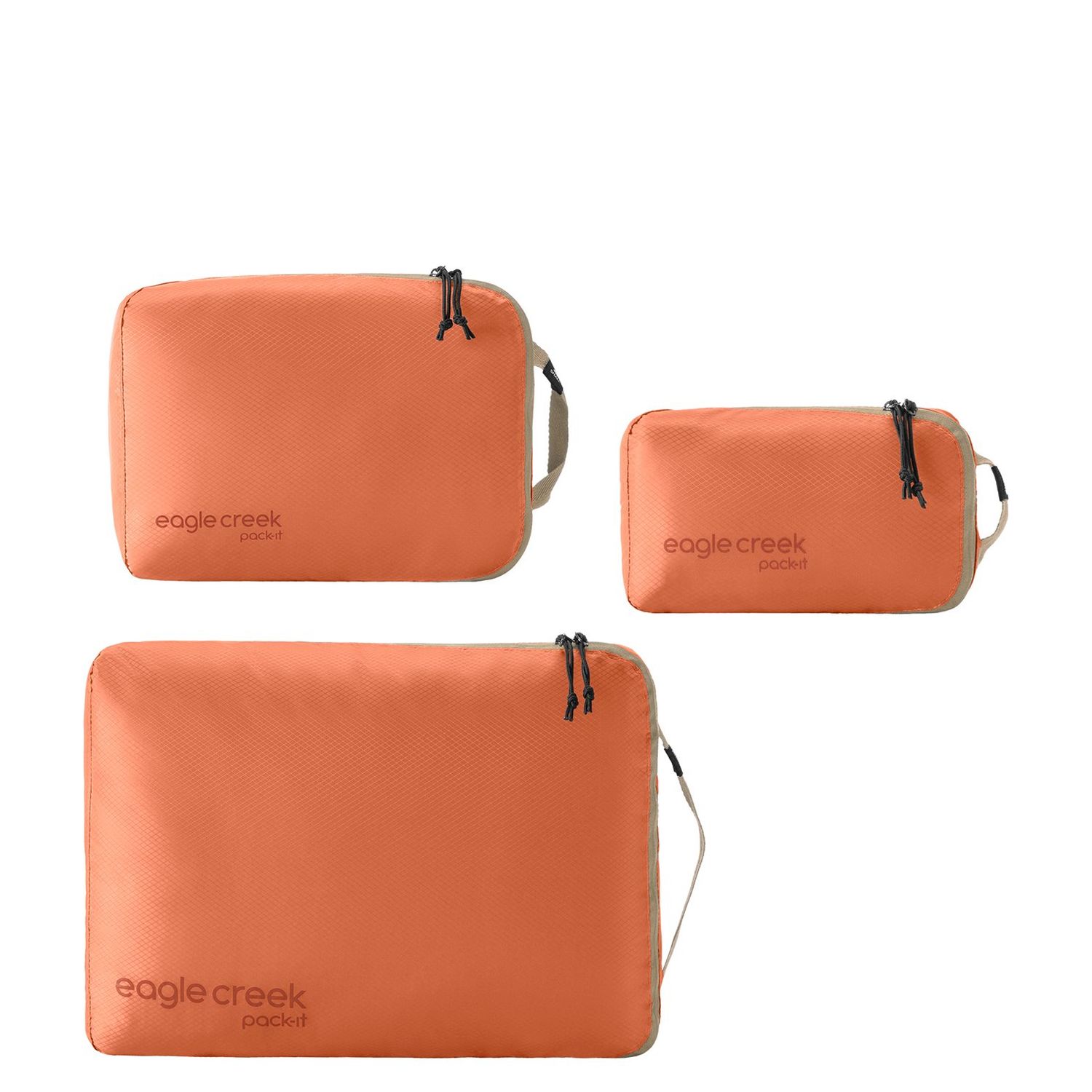 Eagle Creek Pack-It Isolate Cube Set XS/S/M mandarin
