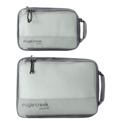Eagle Creek Pack-It Reveal Kompressions-Packwürfel Set S/M storm grey