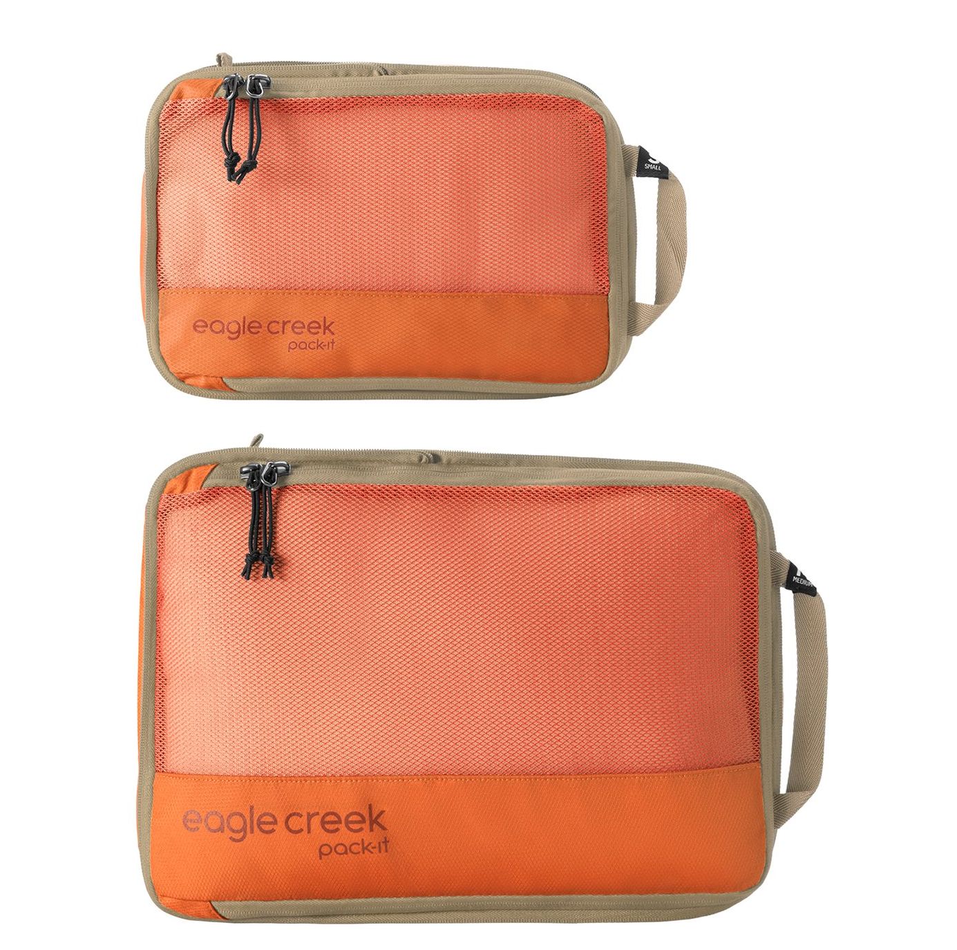 Eagle Creek Pack-It Reveal Compression Cube Set S/M mandarin