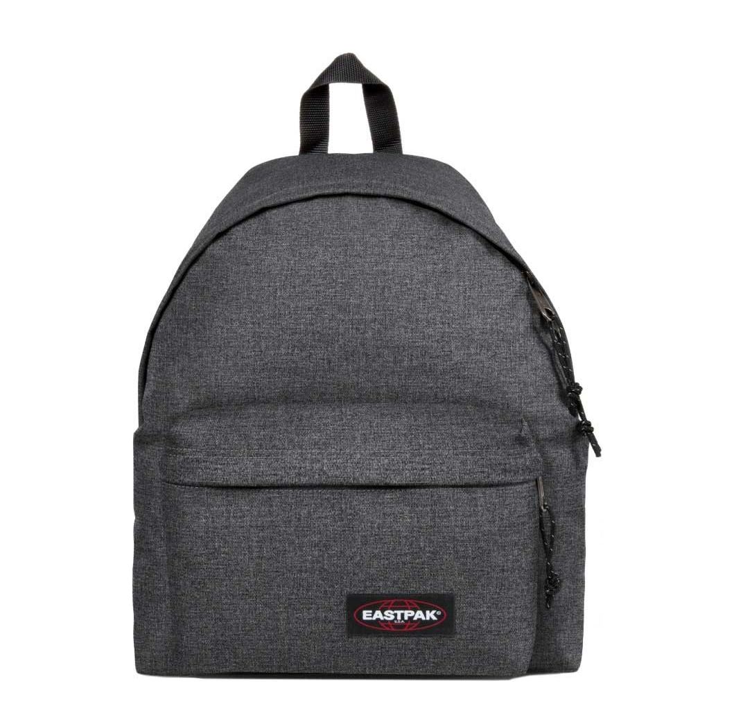 Eastpak Padded Pak'r schooltas zwart, blauw en grijs