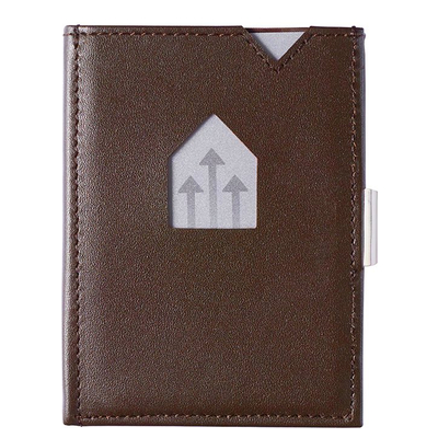 Exentri Leather Wallet RFID brown