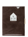 Exentri Leather Wallet RFID coffee