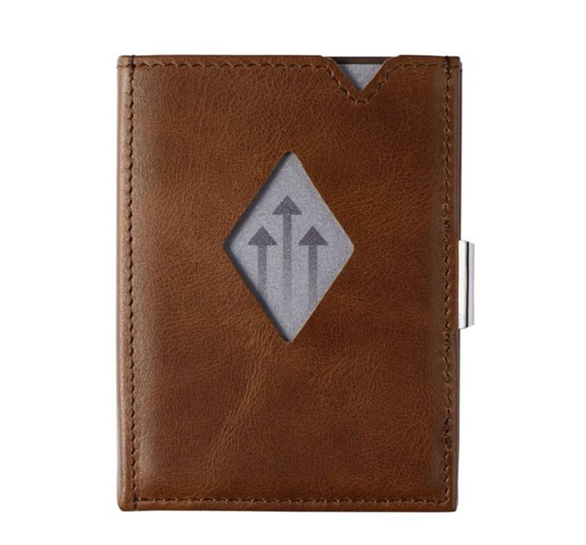 Exentri portemonnee multicolor en bruin