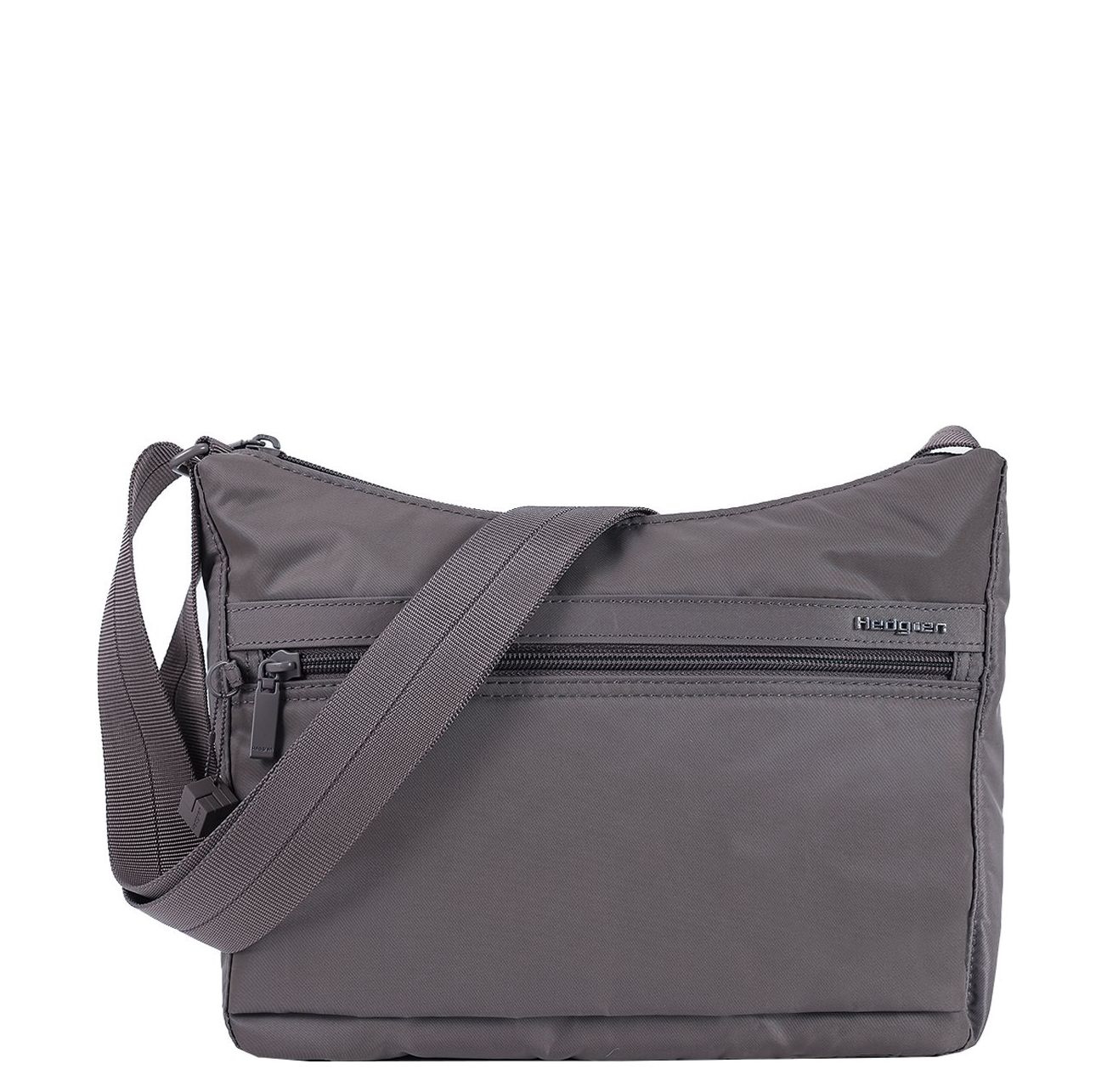 Hedgren schoudertas bruin en beige