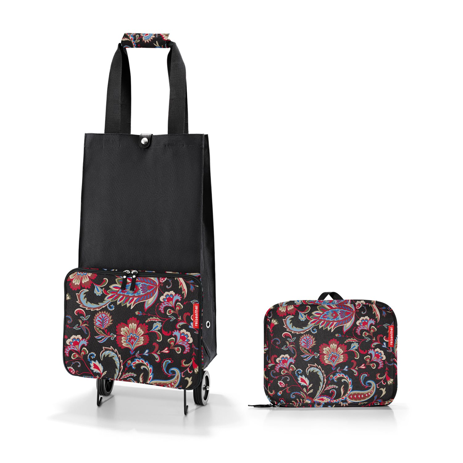 Reisenthel Shopping Foldable Trolley paisley black HK7064