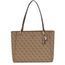 Guess Noelle Tote latte logo/brown