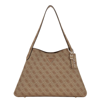 Guess Sora Girlfriend Carryall latte logo