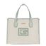 Guess G Status 2 Compartment Tote natural/sage