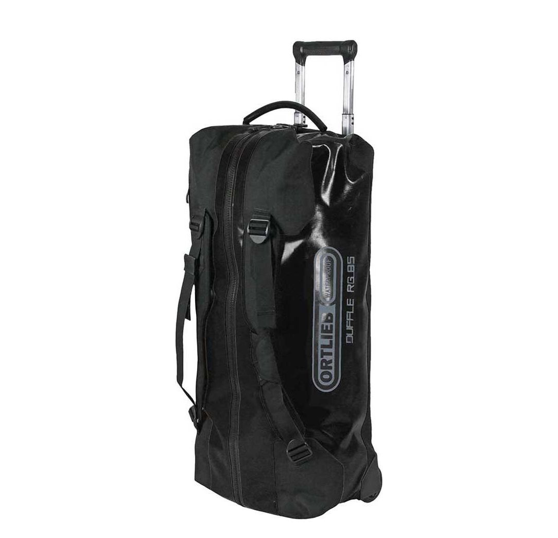 Ortlieb Duffle RG 85L blackreistas met wielen