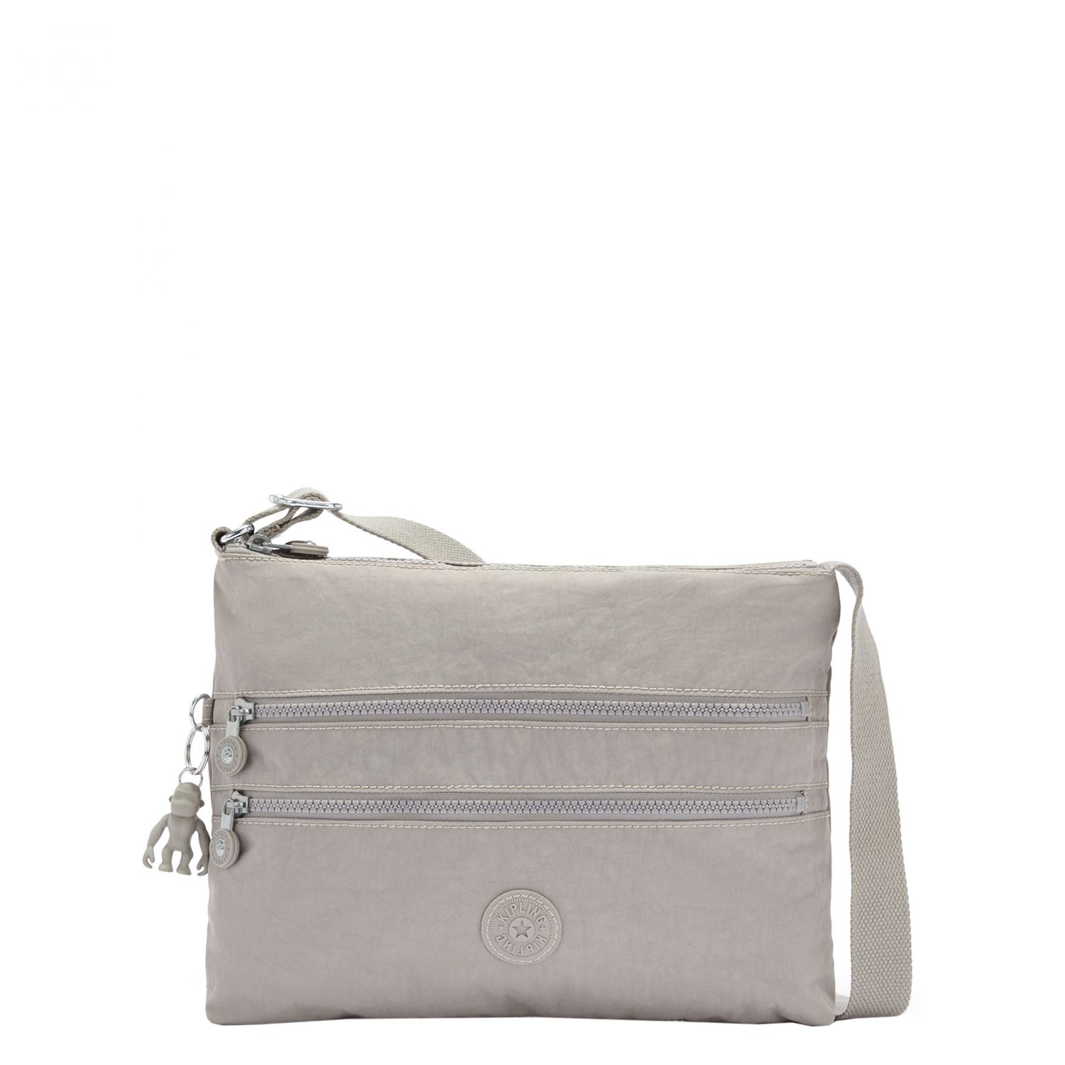 Kipling Alvar Schoudertas grey gris Damestas