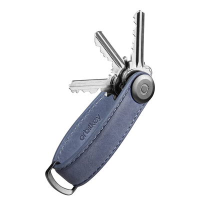 Orbitkey Premium Leather 2.0 Keyholder steel grey