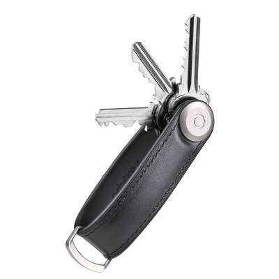Orbitkey Hybrid Leather Key Organiser black