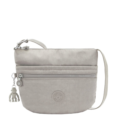 Kipling Arto Crossbody Umhängetasche S grey gris