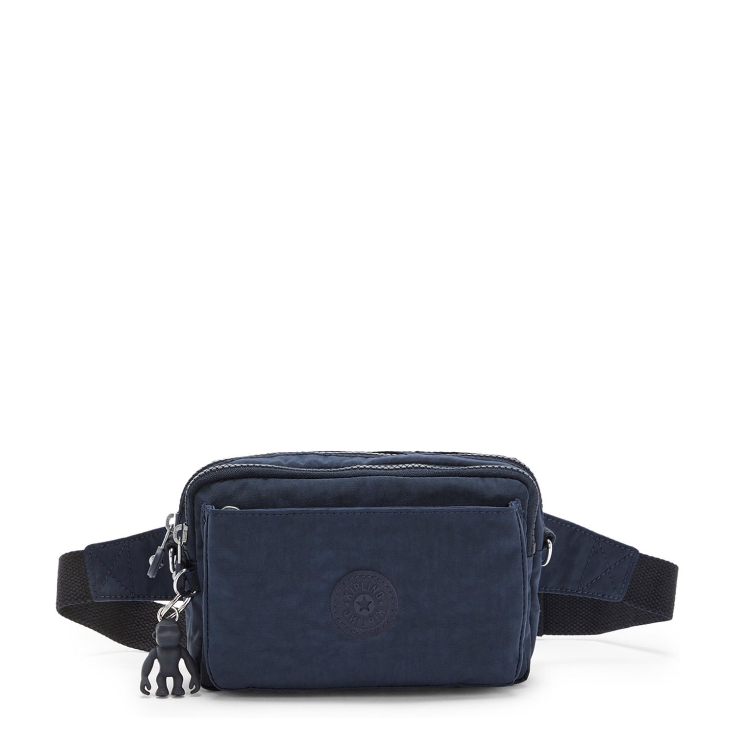 Kipling Abanu Multi schoudertas multicolor en blauw