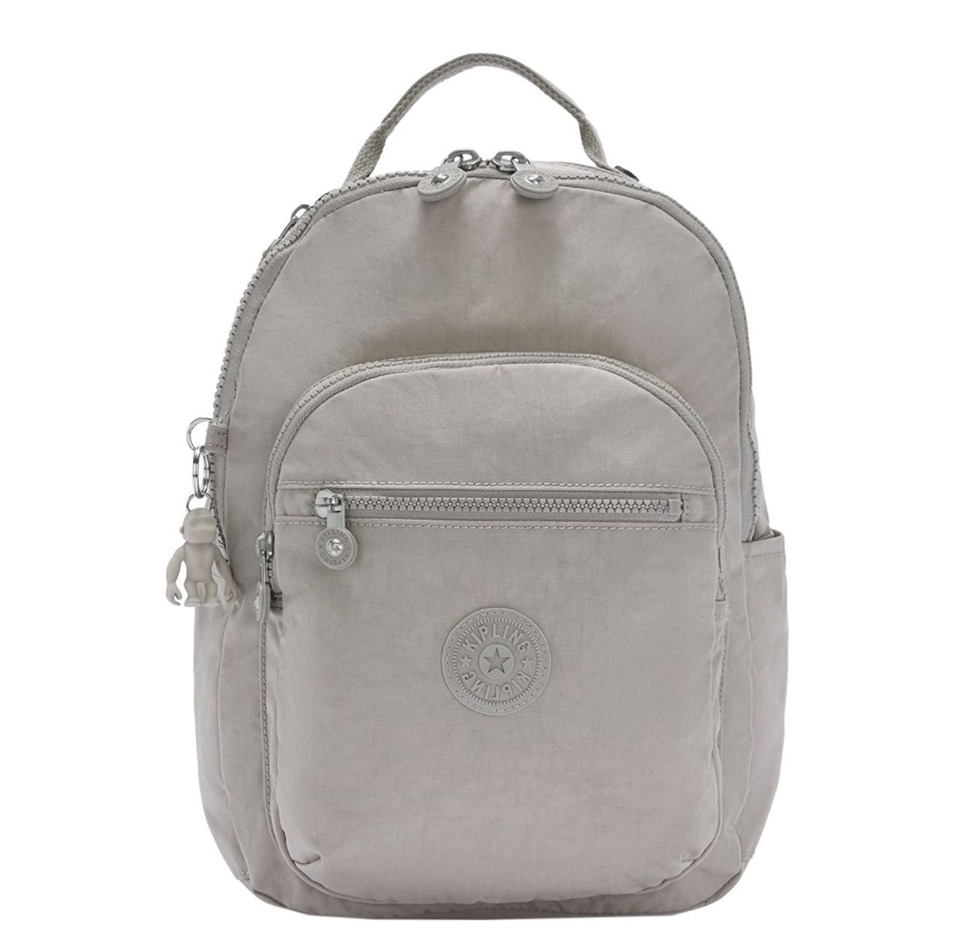 Kipling Seoul rugzak grijs