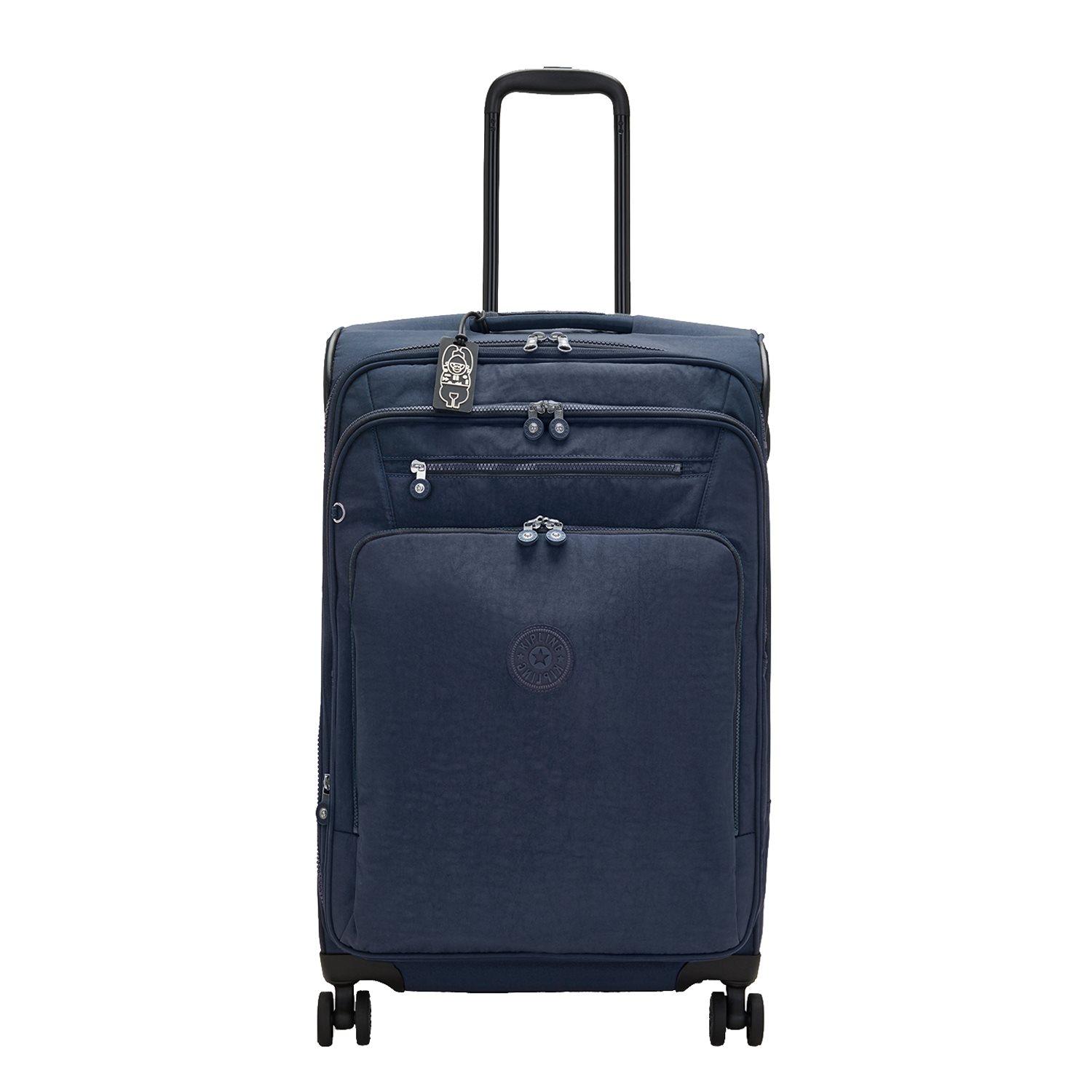 Kipling New Youri Spin M blue bleu 2 KPKI770696V1 | Travelbags.nl