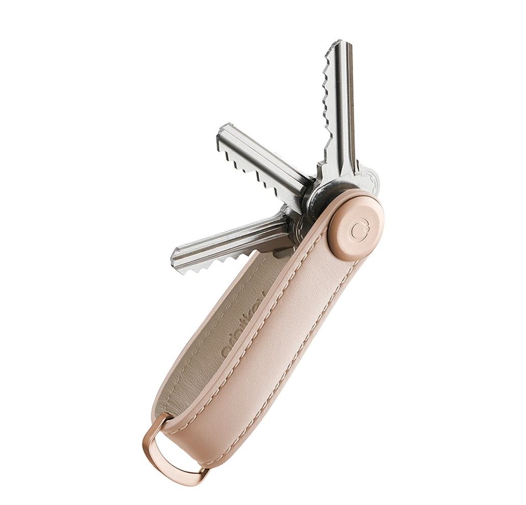 Orbitkey Premium Leather 2.0 Keyholder blush / blush Etui