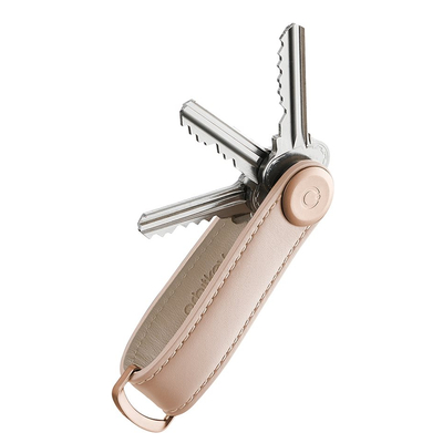 Orbitkey Premium Leather 2.0 Keyholder blush / blush