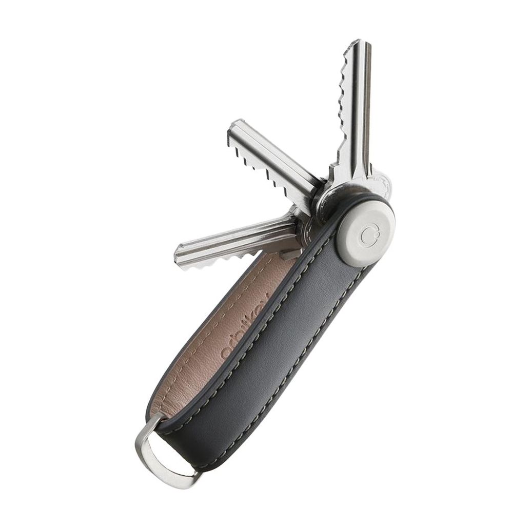Orbitkey Premium Leather 2.0 Keyholder charcoal / grey Etui