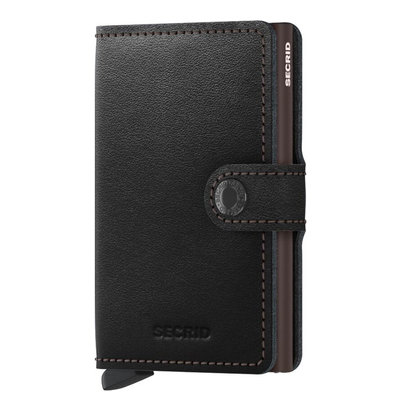 Secrid Miniwallet black brown