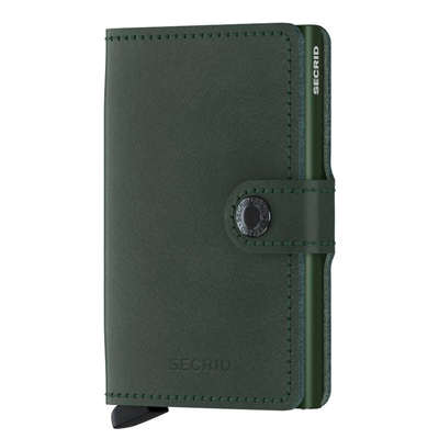 Secrid Miniwallet Portemonnaie green