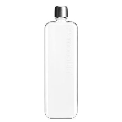 Memobottle Slim Bottle 450 ml clear