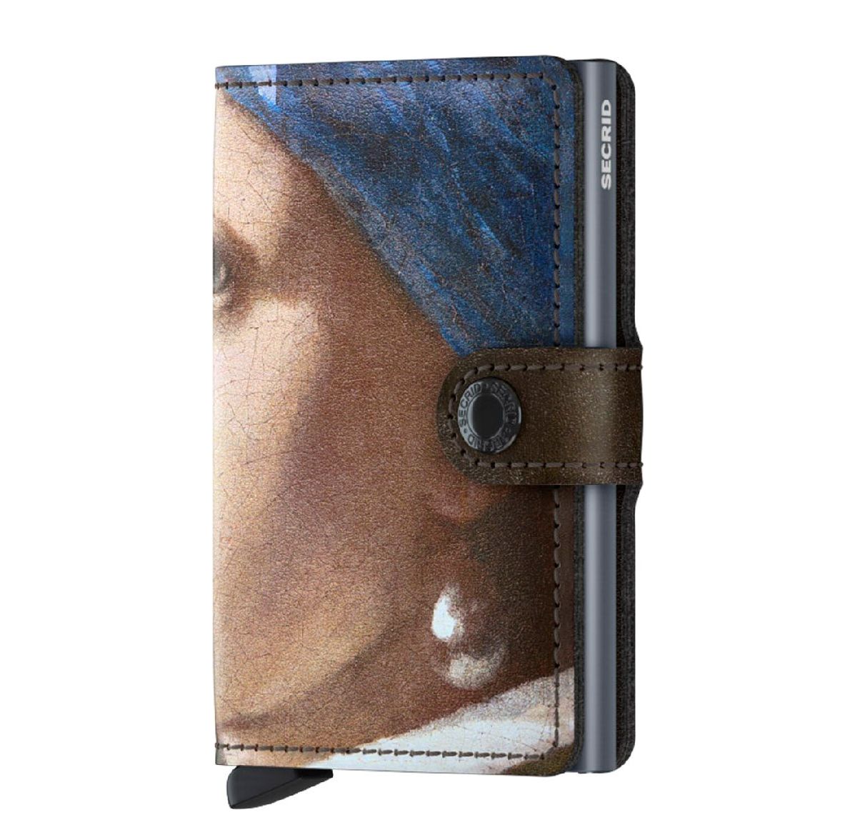 Secrid Miniwallet Art Mauritshuis pearl earring pasjeshouder dames