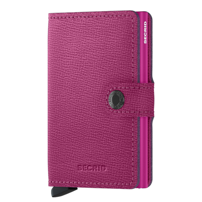 Secrid Miniwallet Portemonnee Crisple fuchsia