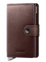 Secrid Miniwallet Portemonnaie Dusk dark brown