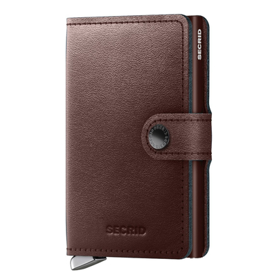 Secrid Miniwallet Portemonnee Dusk dark brown