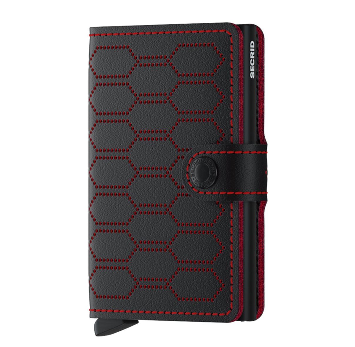 Secrid Mini Wallet Pasjeshouders zwart en rood