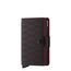 Secrid Miniwallet Portemonnee Fuel black & red